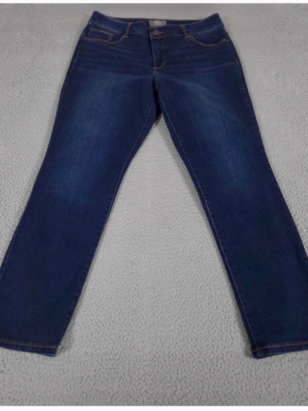 Chico's Deep Indigo Straight-Leg Jeans Chico’s Size 1 or 8/10 R